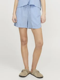 JJXX Shorts*JXWINDY SEERSUCKER HW SHORTS WVN SN Little Boy Blue