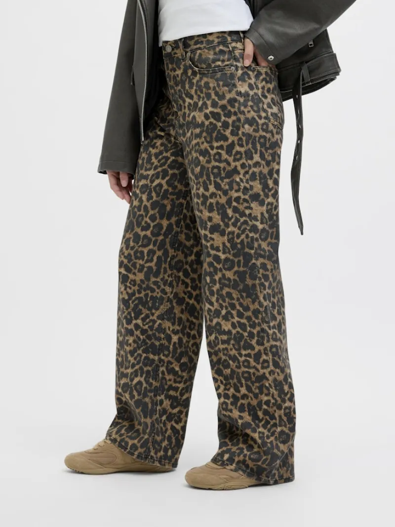 JJXX Jeans*JXZOE SARAH WIDE HW PANTS PNT NOOS cornstalk