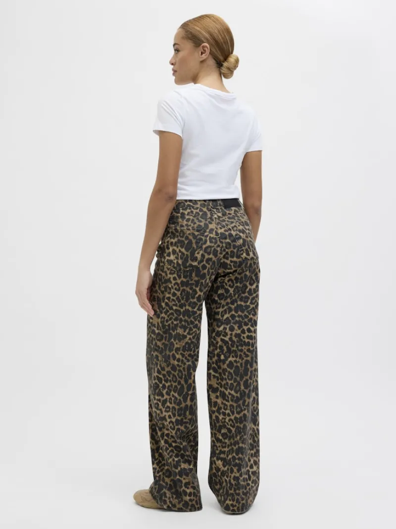 JJXX Jeans*JXZOE SARAH WIDE HW PANTS PNT NOOS cornstalk