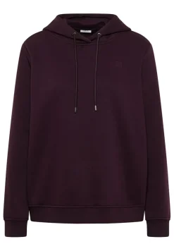 Cecil Pullover & Sweatshirts*Kapuzen Sweatshirt eggplant red