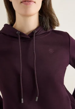 Cecil Pullover & Sweatshirts*Kapuzen Sweatshirt eggplant red