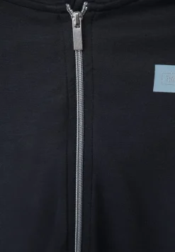 Street One Pullover & Sweatshirts*Kapuzenjacke mit Print Black