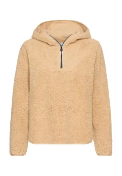 Camel Active Pullover & Sweatshirts*Kapuzenpullover aus Teddyfleece caramel