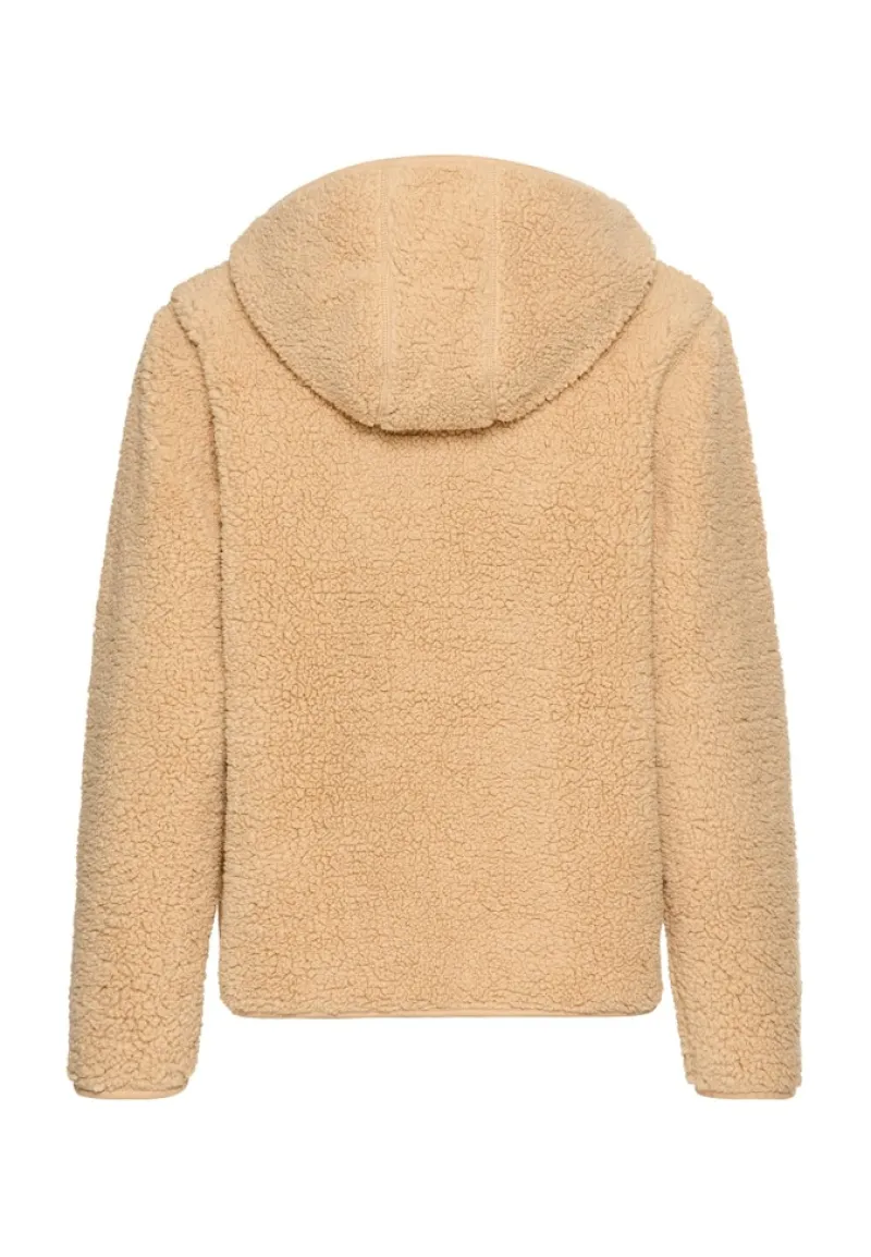 Camel Active Pullover & Sweatshirts*Kapuzenpullover aus Teddyfleece caramel