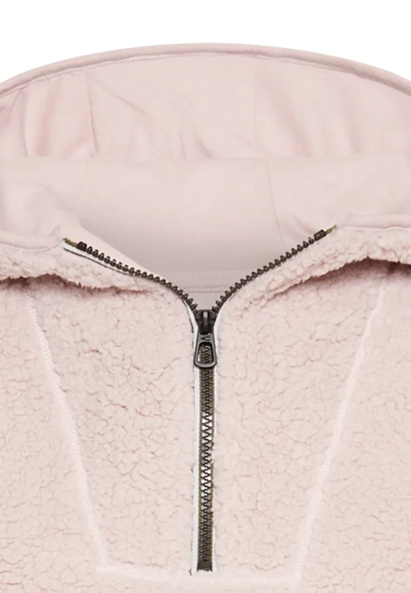 Camel Active Pullover & Sweatshirts*Kapuzenpullover aus Teddyfleece mauve pink