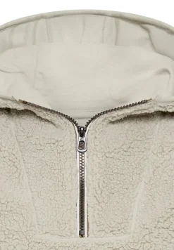 Camel Active Pullover & Sweatshirts*Kapuzenpullover aus Teddyfleece eukalyptus