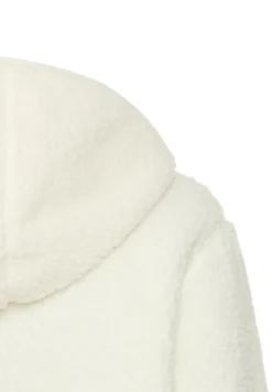 Camel Active Pullover & Sweatshirts*Kapuzenpullover aus Teddyfleece milk white