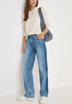 Cecil Shirts*Kapuzenshirt mit Stickerei light greige