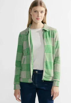 Cecil Shirts*Karo Shirtjacke Celery Green