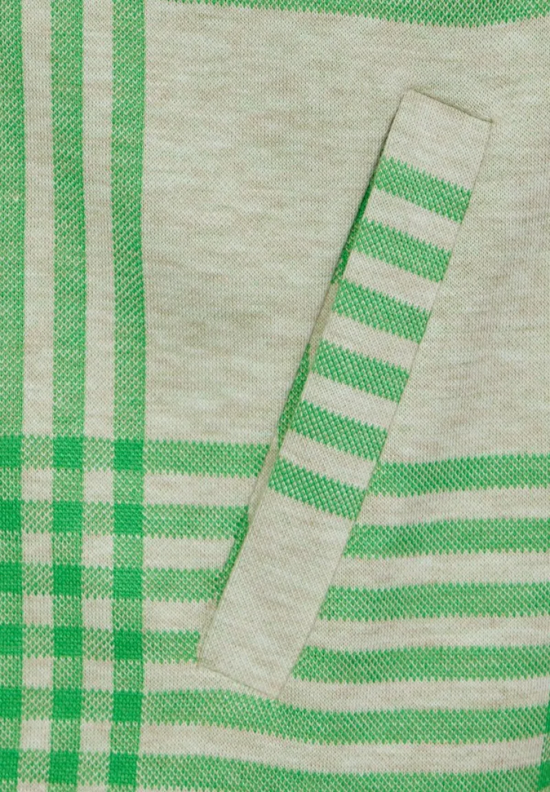 Cecil Shirts*Karo Shirtjacke Celery Green