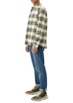 s.Oliver Hemden|Big Boys*Karohemd Beige