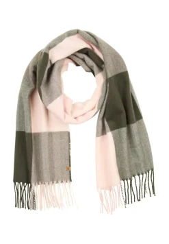 Camel Active Accessoires*Karoschal mit Fransen mauve pink