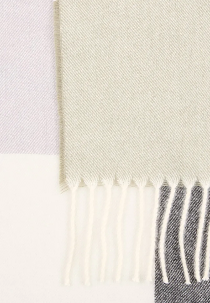 Camel Active Accessoires*Karoschal mit Fransen misty lilac