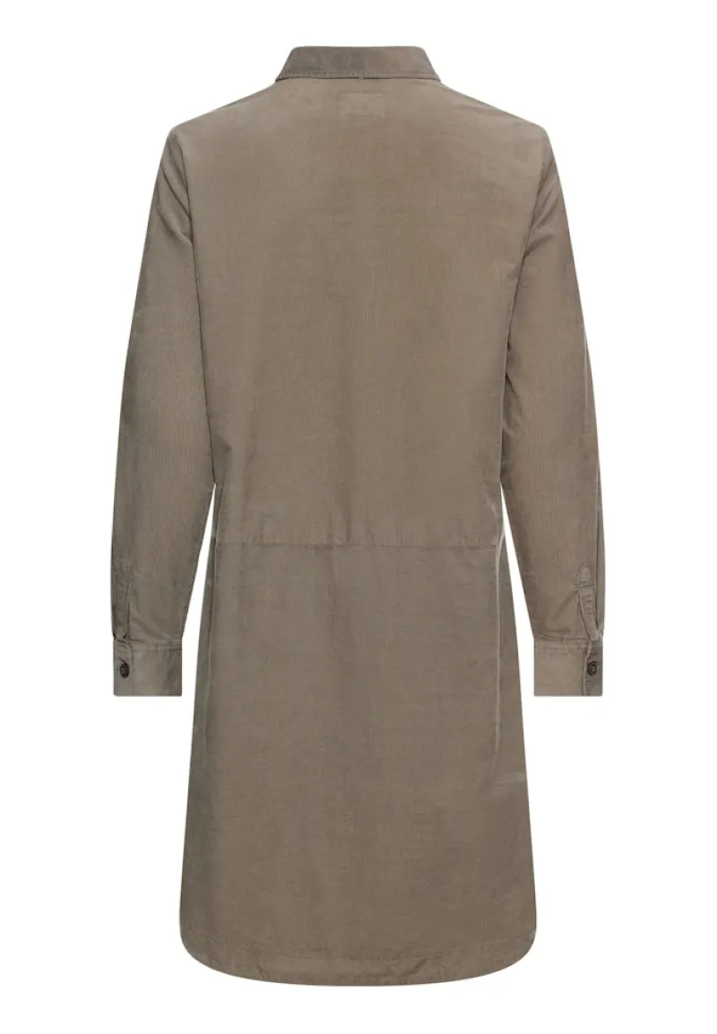 Camel Active Kleider*Kleid aus reiner Baumwolle shadow khaki