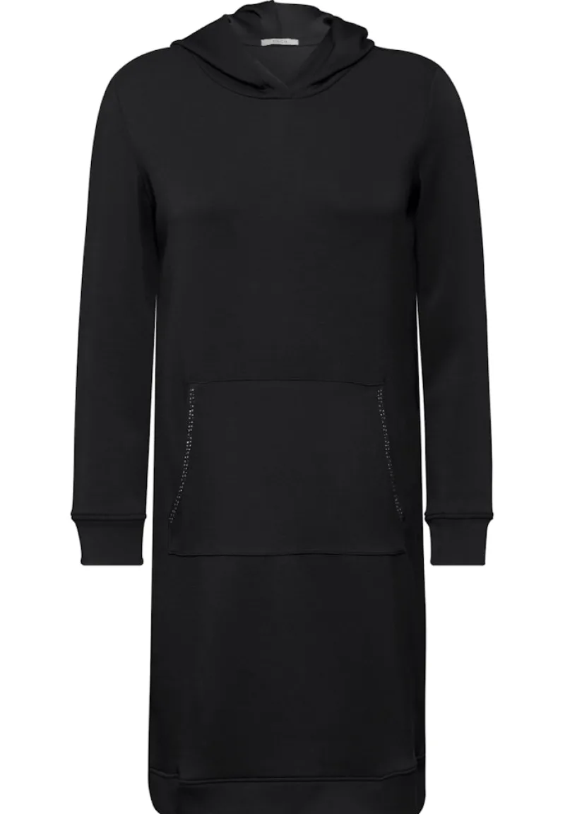 Cecil Kleider*Kleid mit Kapuze Black