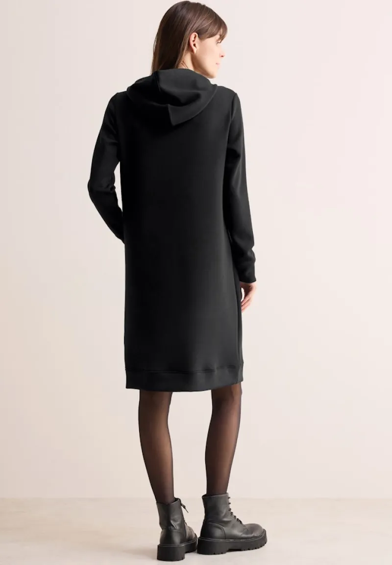 Cecil Kleider*Kleid mit Kapuze Black