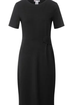 Street One Kleider*Kleid mit Knotendetail Black