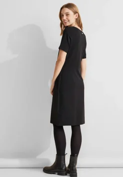 Street One Kleider*Kleid mit Knotendetail Black