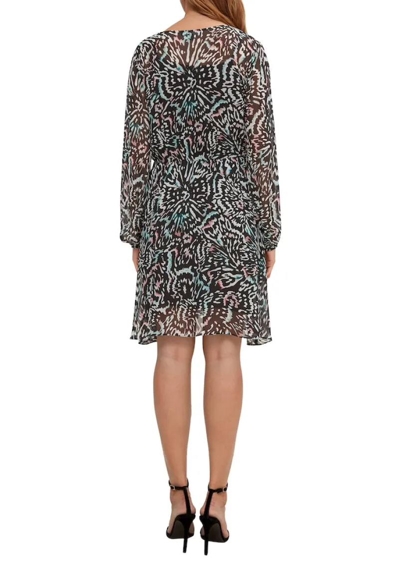 Comma Kleider*Kleid Schwarz