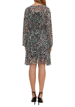 Comma Kleider*Kleid Schwarz