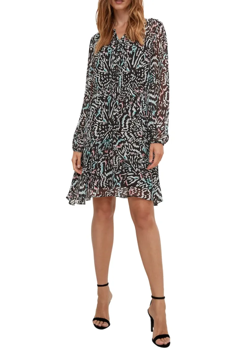 Comma Kleider*Kleid Schwarz