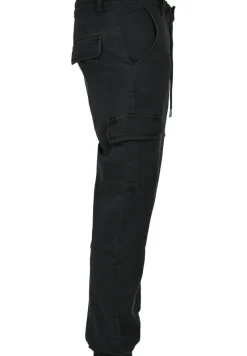 Urban Classics Hosen|Big Boys*Knitted Cargo Jogging Pants Black