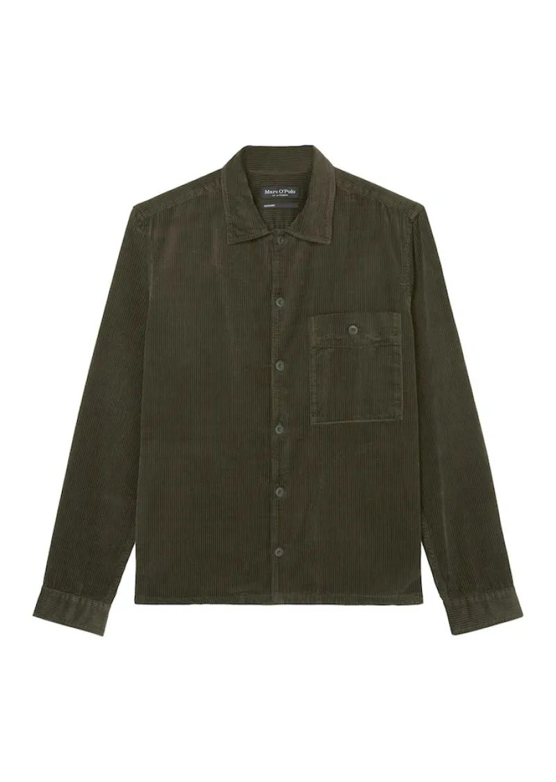 Marc O'Polo Hemden*Kord-Langarm-Hemd regular copley brown