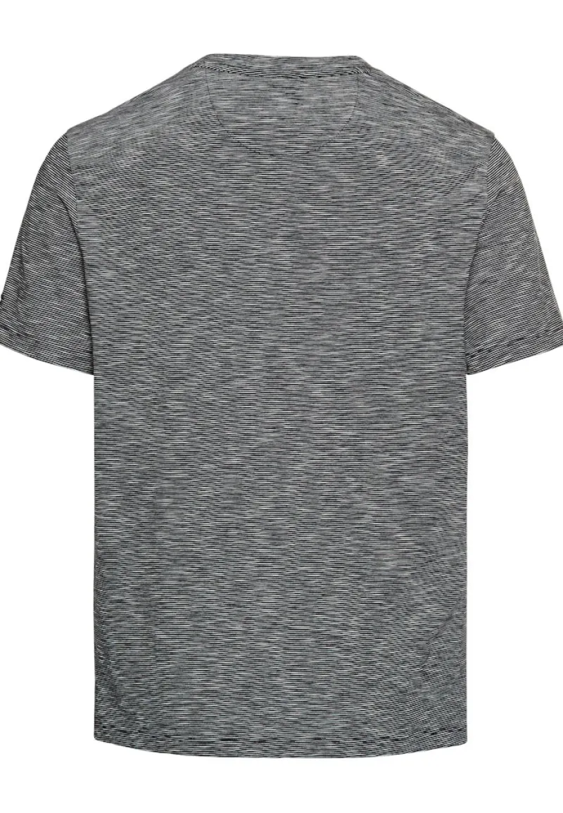 Camel Active Shirts|Big Boys*Kurzarm Henley aus reiner Baumwolle night blue