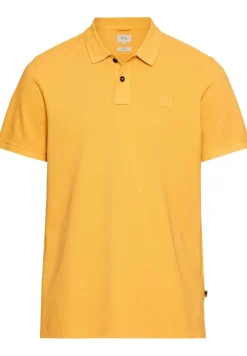 Camel Active Shirts|Big Boys*Kurzarm Poloshirt aus Baumwolle sunflower