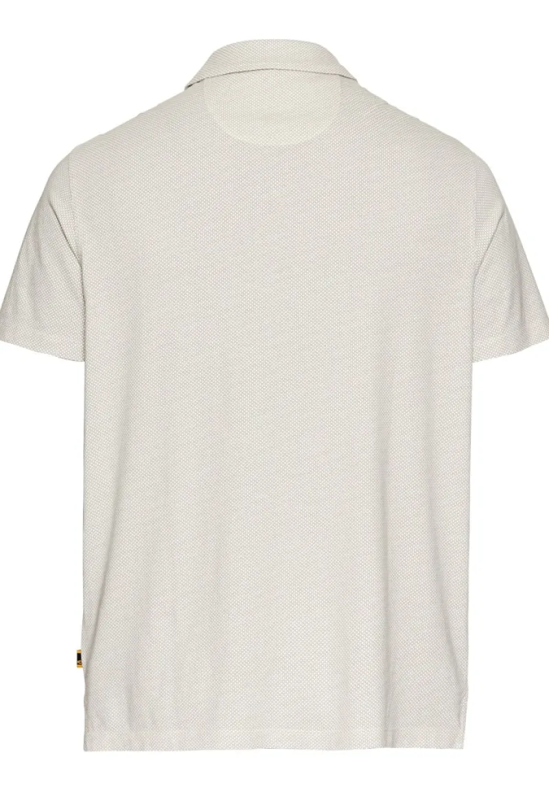 Camel Active Shirts|Big Boys*Kurzarm Poloshirt aus reiner Baumwolle ecru