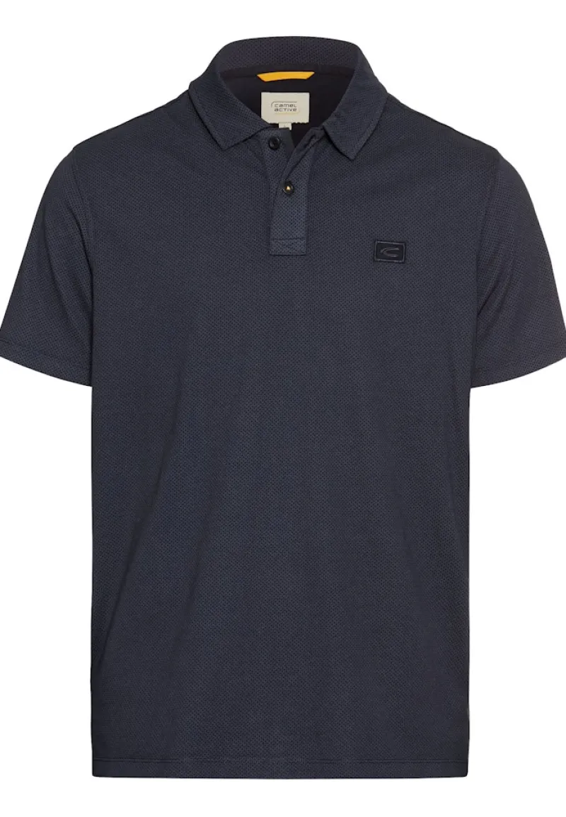 Camel Active Shirts|Big Boys*Kurzarm Poloshirt aus reiner Baumwolle Dark Navy