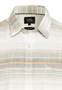 Camel Active Big Boys|Hemden*Kurzarmhemd aus Baumwolle mit Karomuster sunflower