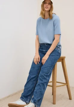 Cecil Pullover & Sweatshirts*Kurzarmsweatshirt mountain blue