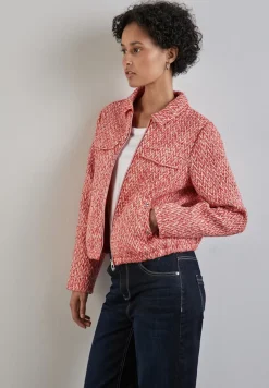 Street One Jacken*Kurze Bouclé-Jacke mandarin red