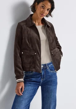 Street One Jacken*Kurze Cordjacke deep roast brown