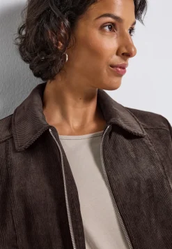Street One Jacken*Kurze Cordjacke deep roast brown
