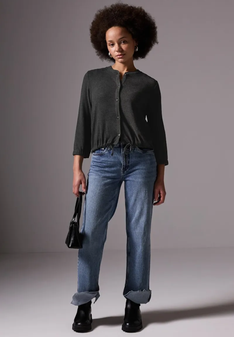 STREET ONE STUDIO Shirts*Kurze Jacke anthracite melange