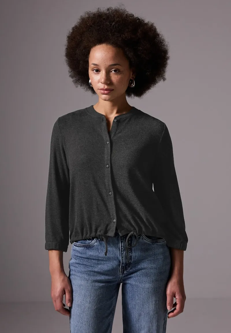 STREET ONE STUDIO Shirts*Kurze Jacke anthracite melange