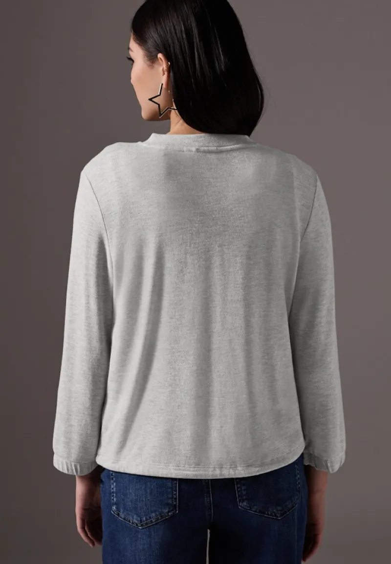 STREET ONE STUDIO Shirts*Kurze Jacke saltwater grey melange