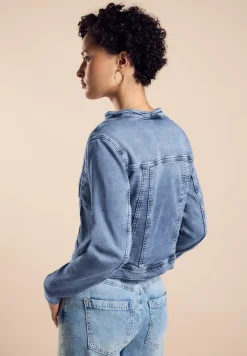 Street One Jacken*Kurze Jeansjacke light blue random wash