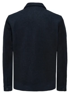 Only & Sons Jacken*Kurze Wolljacke Dex Dark Navy