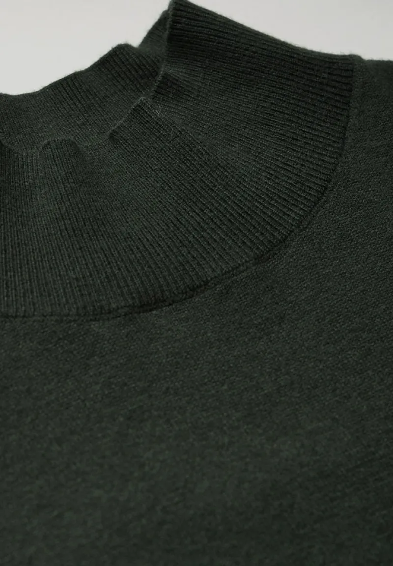 STREET ONE STUDIO Pullover & Sweatshirts*Kurzer Strickpullover oil green