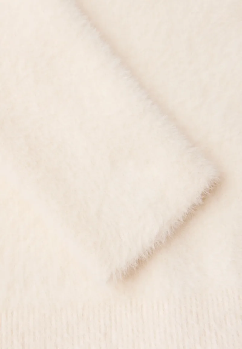 Street One Pullover & Sweatshirts*Kuscheliger Kapuzenpullover soft beige