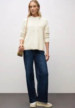 Street One Pullover & Sweatshirts*Kuscheliger Kapuzenpullover soft beige