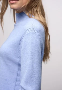 Street One Pullover & Sweatshirts*Kuscheliger Pullover frosted blue mel.