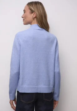 Street One Pullover & Sweatshirts*Kuscheliger Pullover frosted blue mel.