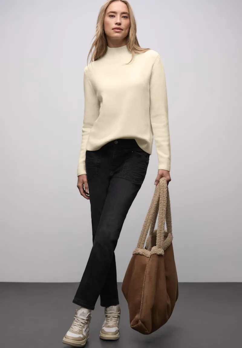 Street One Pullover & Sweatshirts*Kuscheliger Pullover soft beige