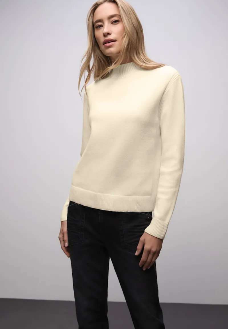 Street One Pullover & Sweatshirts*Kuscheliger Pullover soft beige