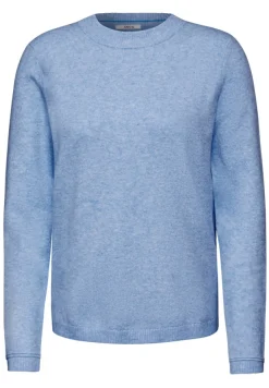 Cecil Pullover & Sweatshirts*Kuscheliger Pullover whisper blue melange