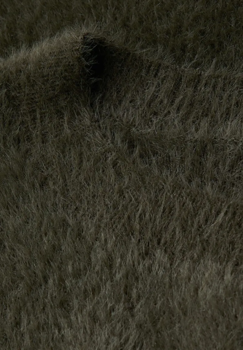 STREET ONE STUDIO Pullover & Sweatshirts*Kuscheliger Rundhalspullover hollow green